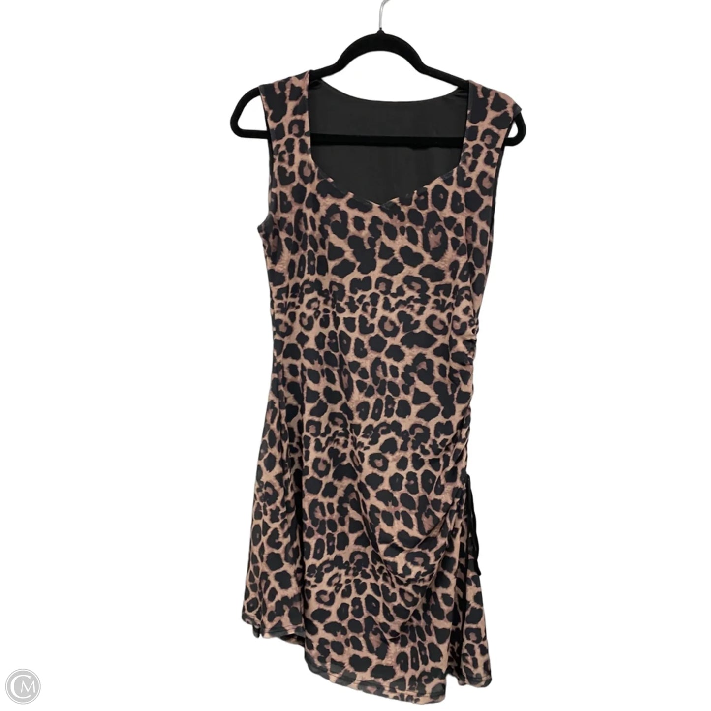 Dress Casual Short By Clothes Mentor In Animal Print, Size: Xl