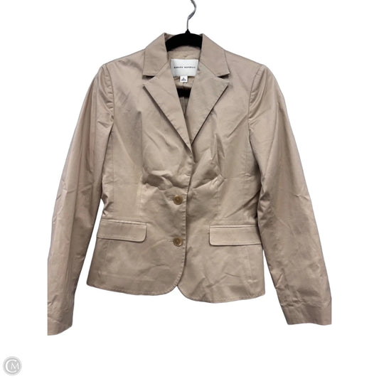 Blazer By Banana Republic In Tan, Size: 6