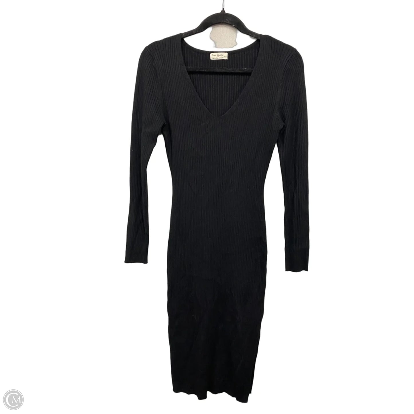 Dress Casual Midi By Clothes Mentor In Black, Size: Xl