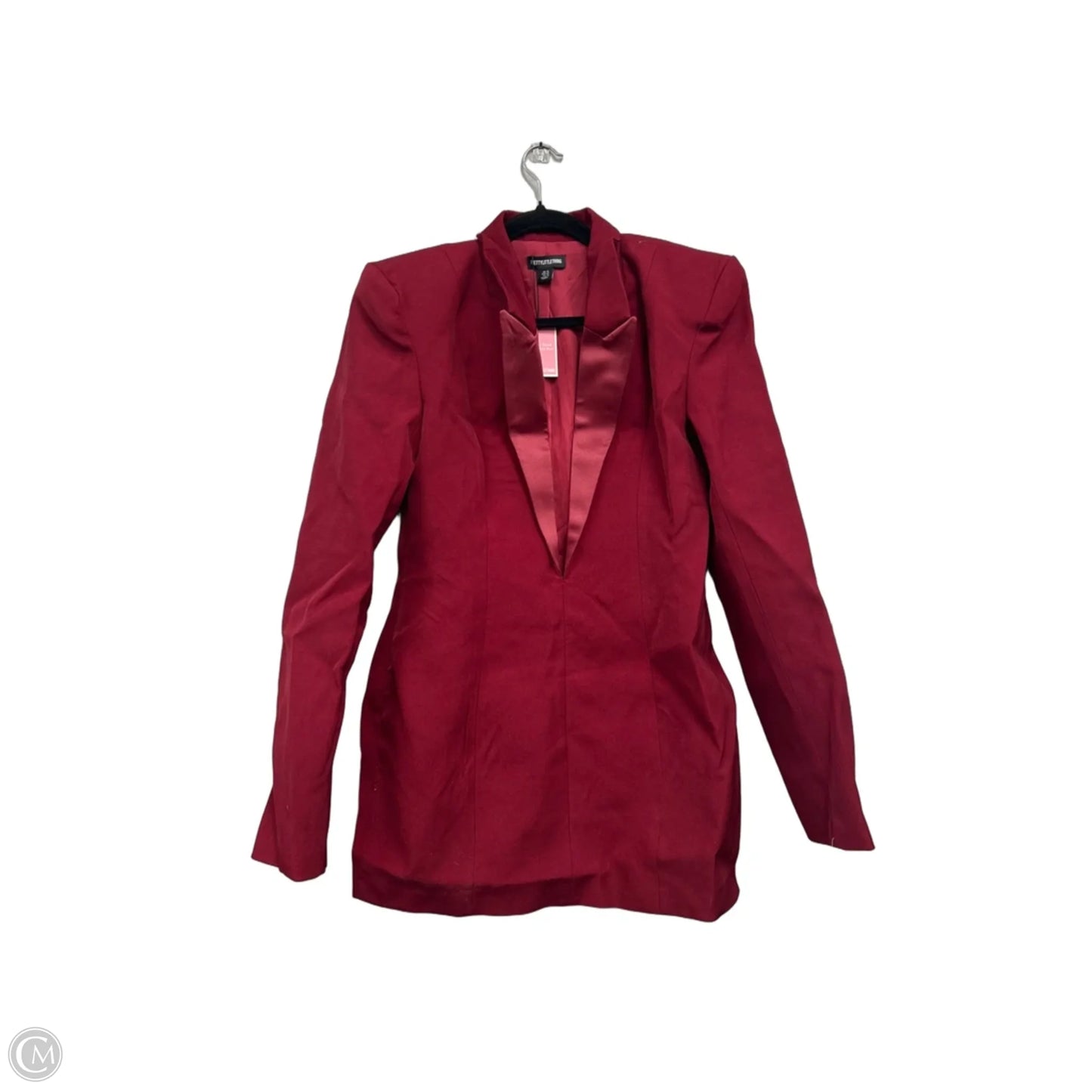 Dress Casual Short By Pretty Little Thing In Red, Size: 14