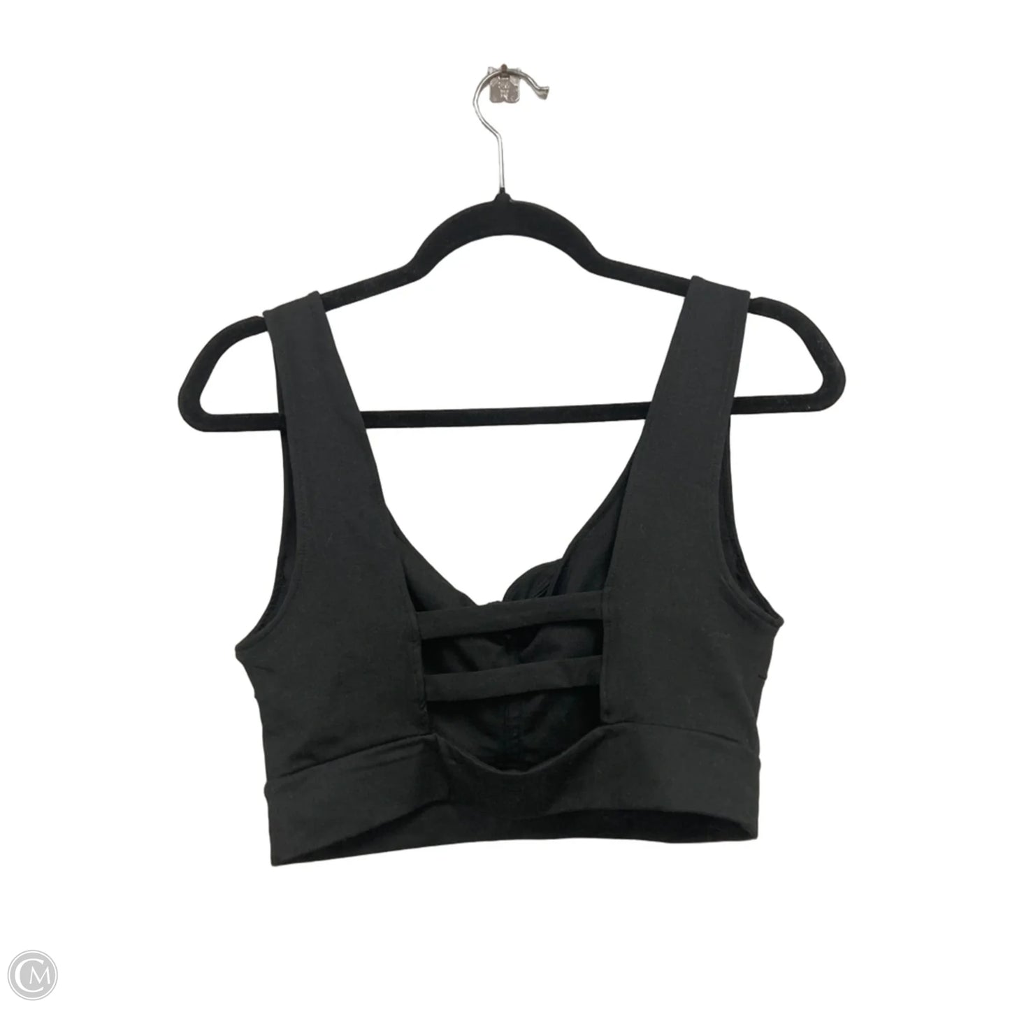 Athletic Bra By Mono B In Black, Size: L