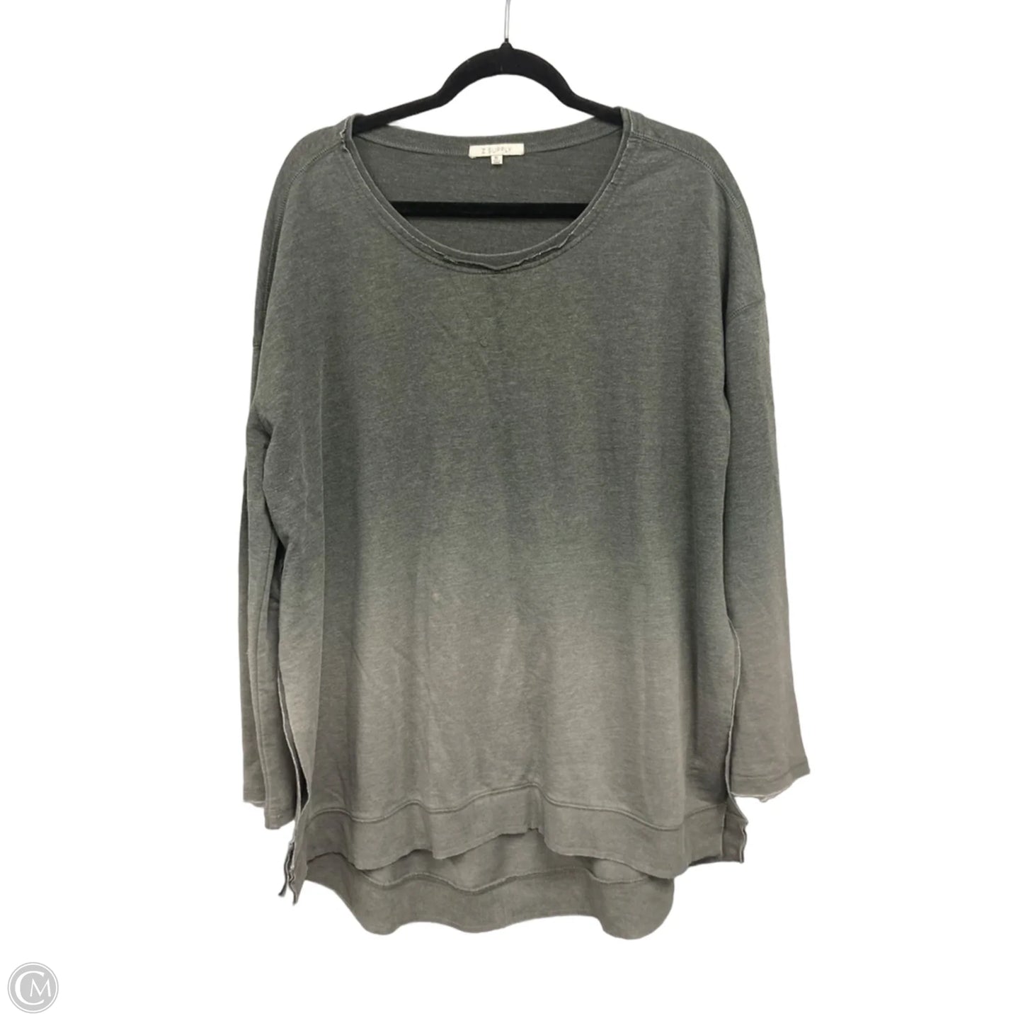 Sweatshirt Crewneck By Z Supply In Green, Size: Xl