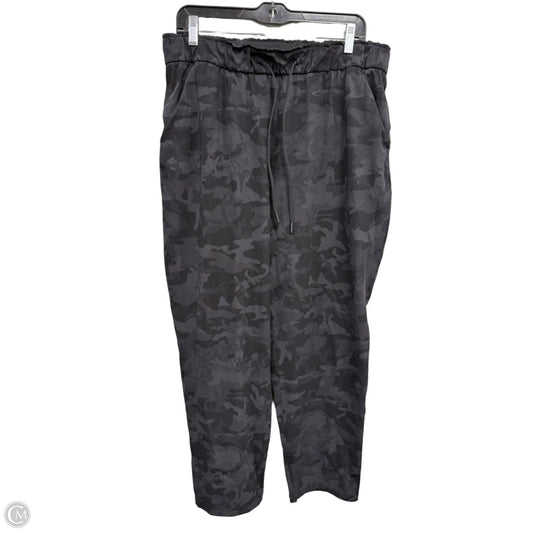 Athletic Pants By Lululemon In Black, Size: 12