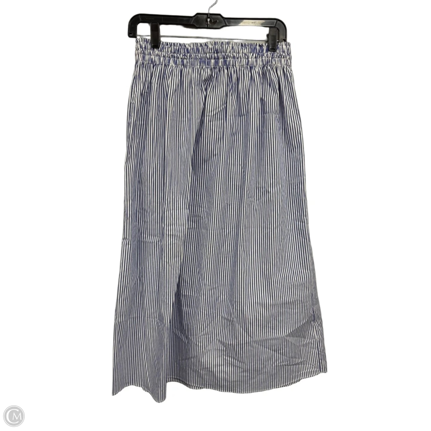Skirt Designer By Tuckernuck In Blue & White, Size: L