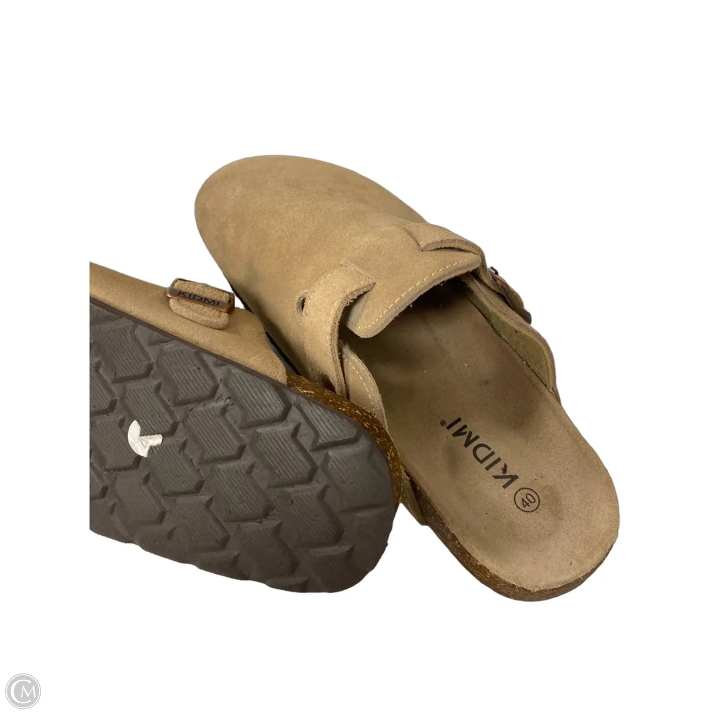 Shoes Flats By Clothes Mentor In Beige, Size: 9.5