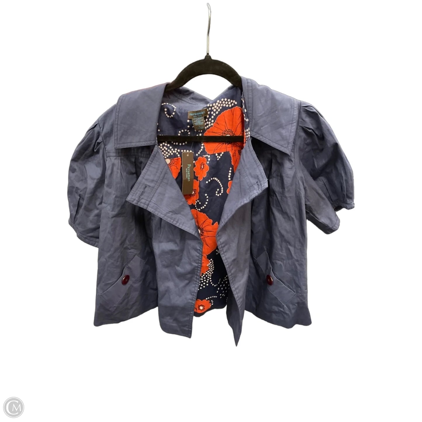 Jacket Other By Clothes Mentor In Blue, Size: L