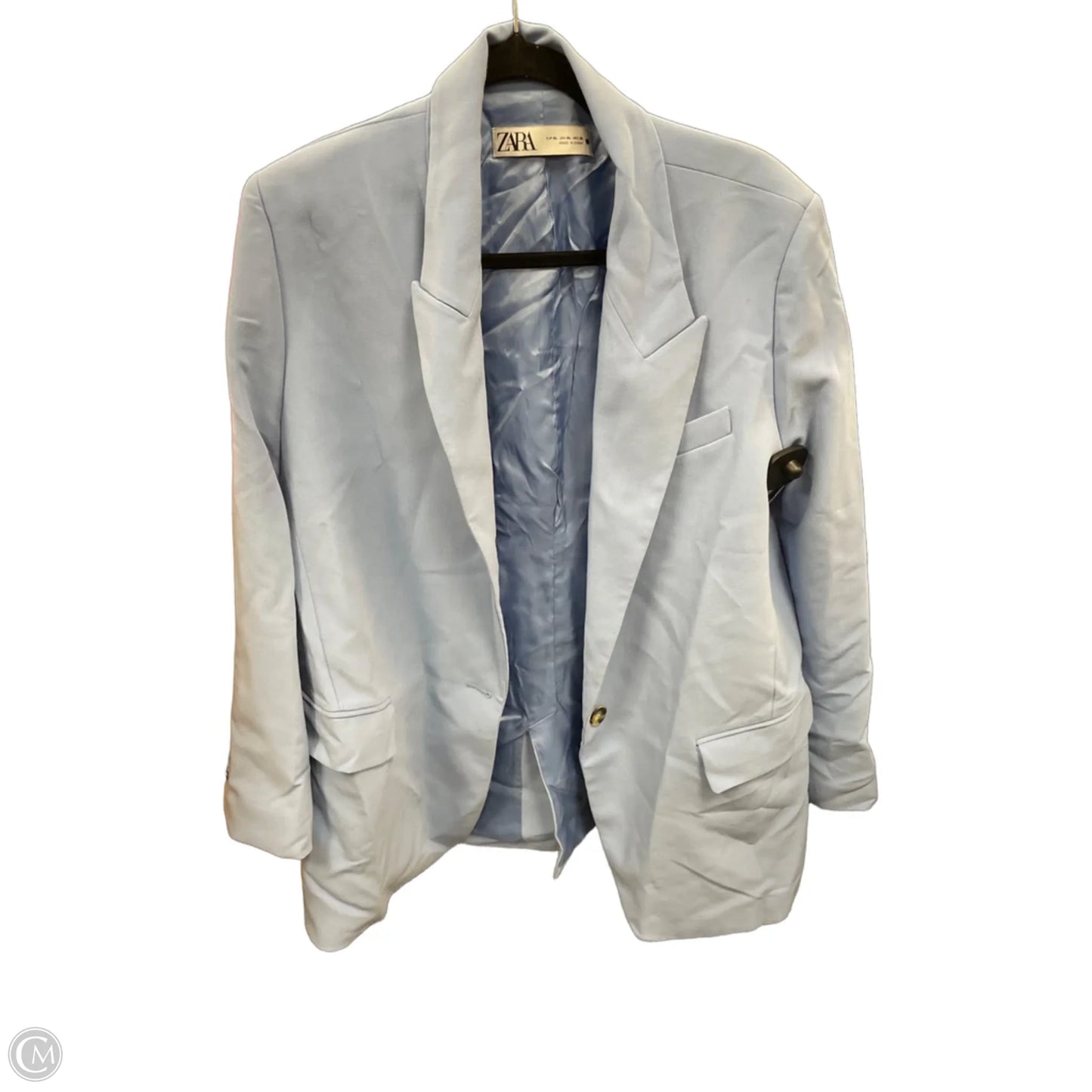 Blazer By Zara In Blue, Size: Xl