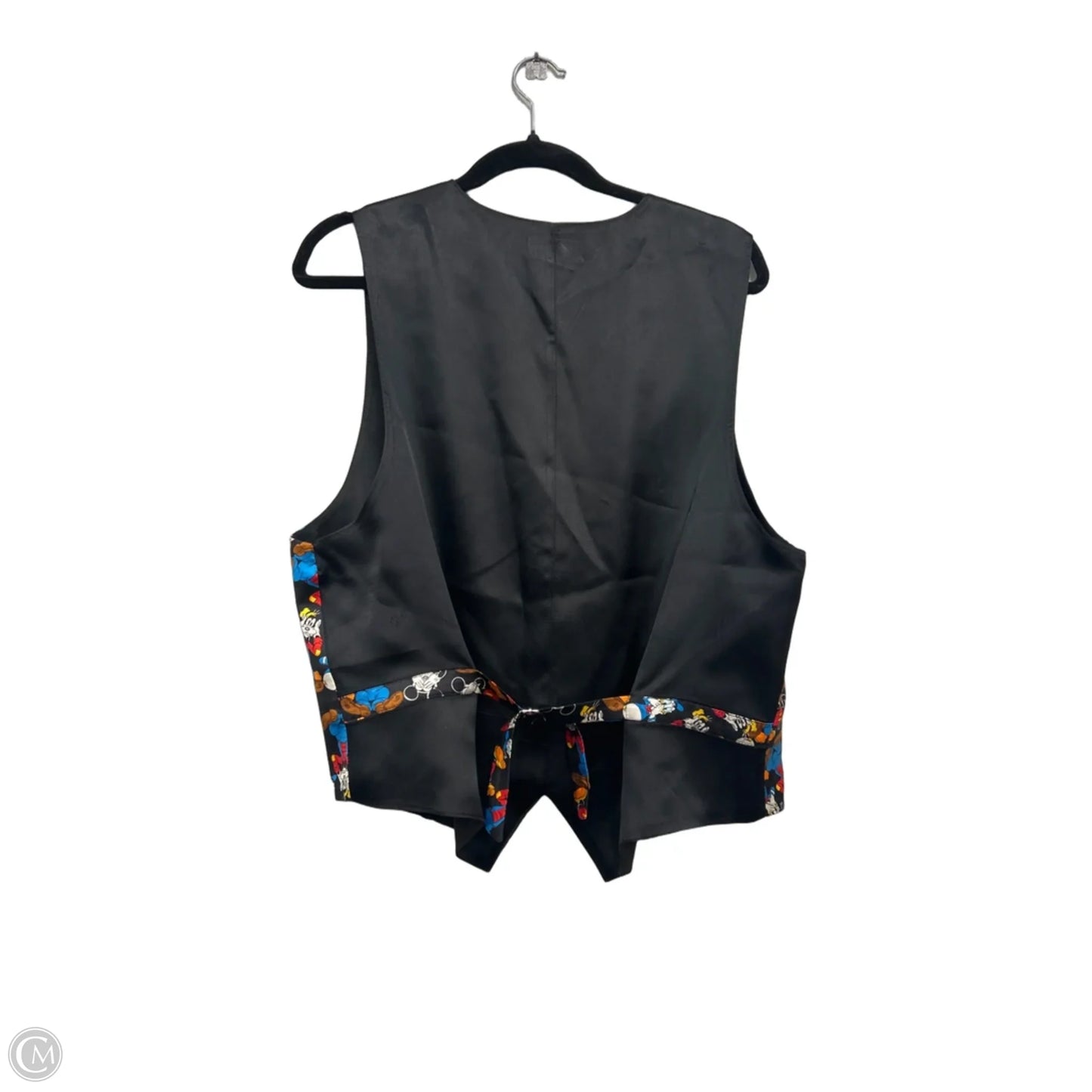 Vest Other By Disney In Black & Red, Size: M