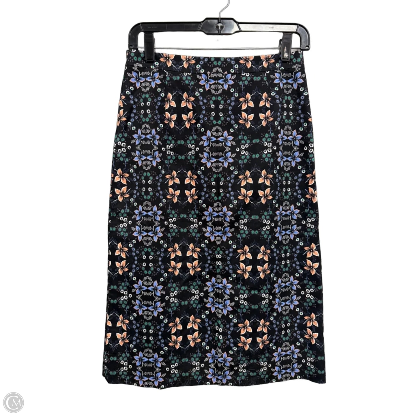 Skirt Midi By J. Crew In Floral Print, Size: 2