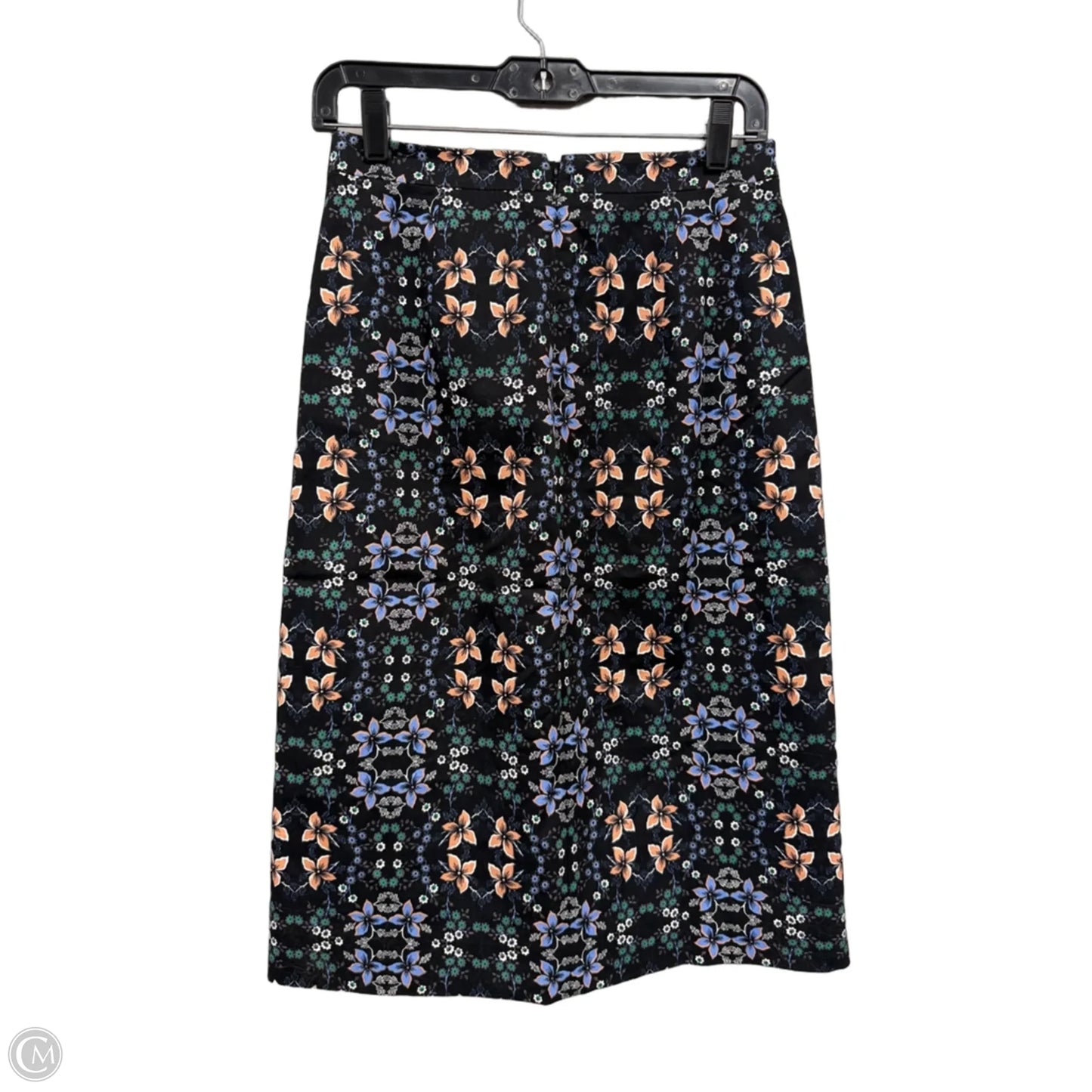 Skirt Midi By J. Crew In Floral Print, Size: 2