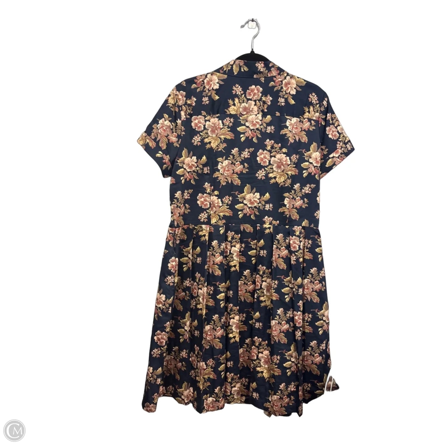 Dress Casual Short By Brooks Brothers In Floral Print, Size: 14