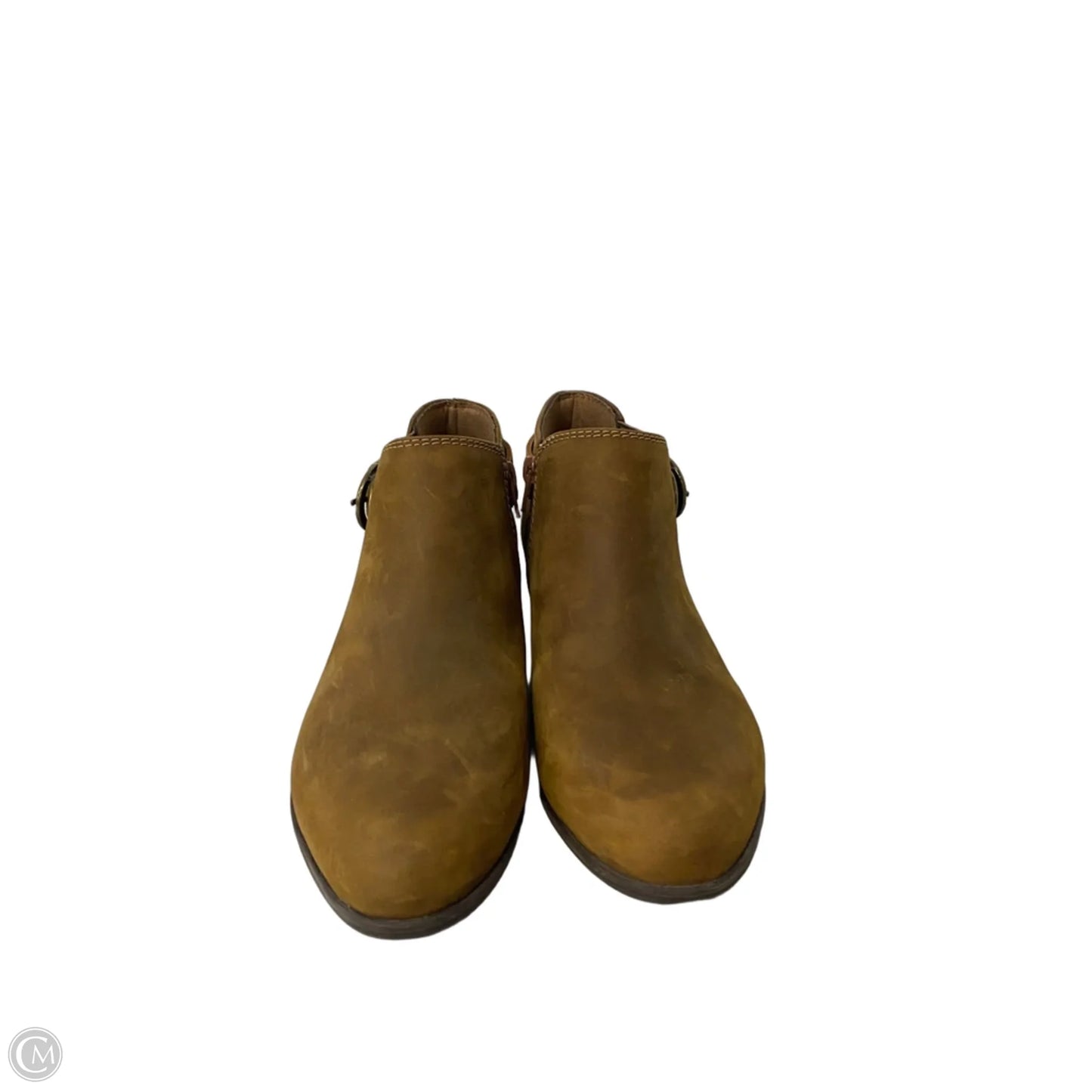 Shoes Heels Block By Clarks In Tan, Size: 10