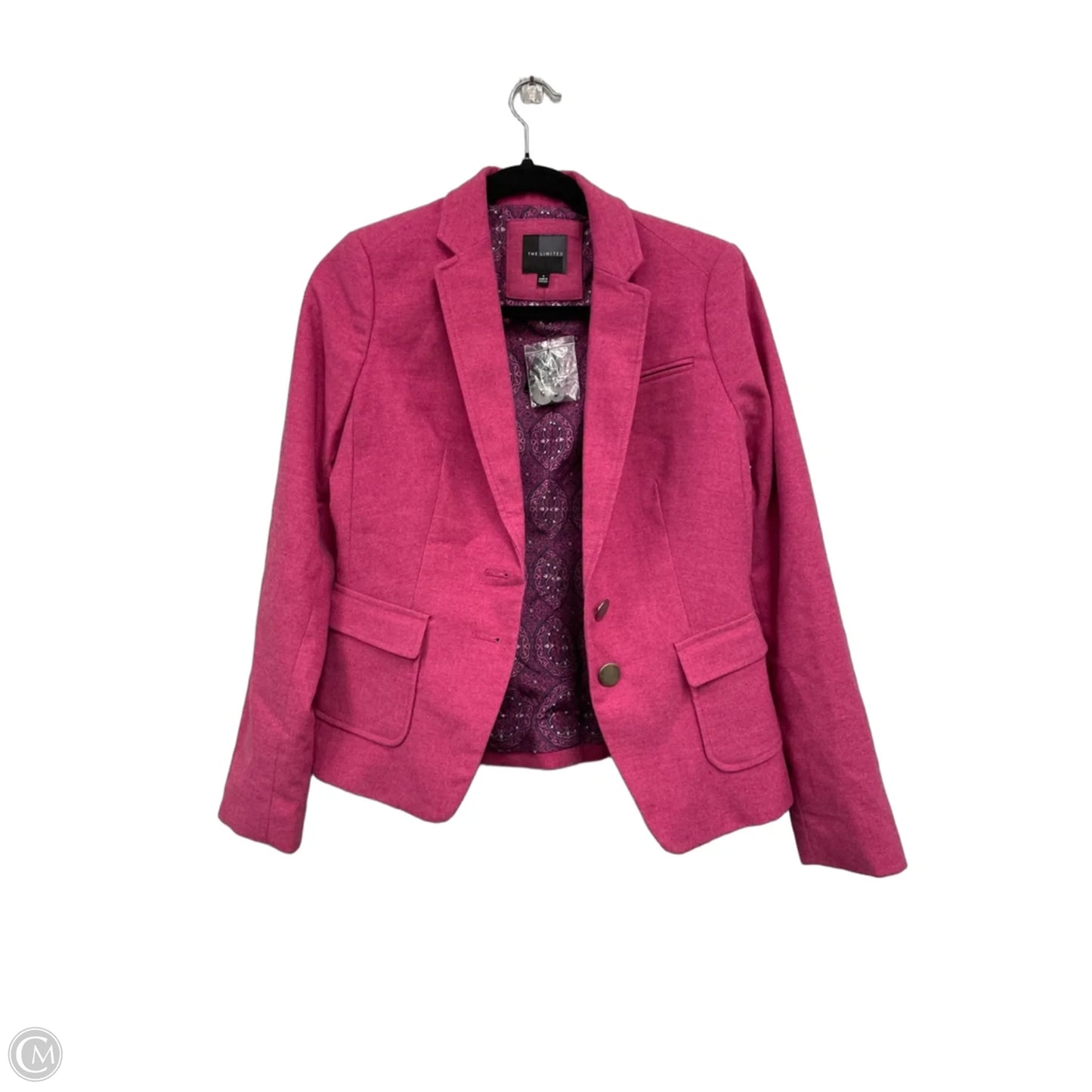 Blazer By Limited In Pink, Size: S