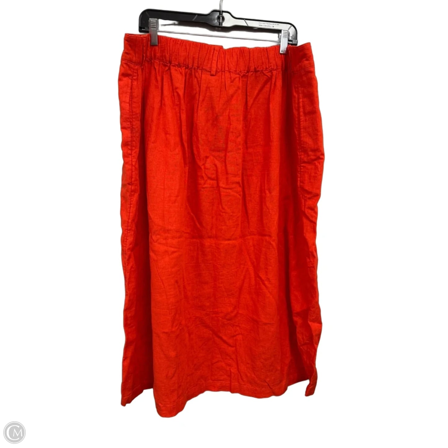 Skirt Maxi By A New Day In Red, Size: Xxl
