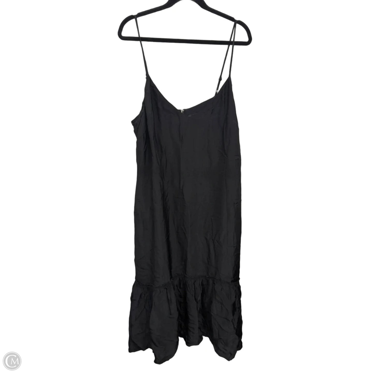 Dress Casual Midi By J. Crew In Black, Size: Xxl
