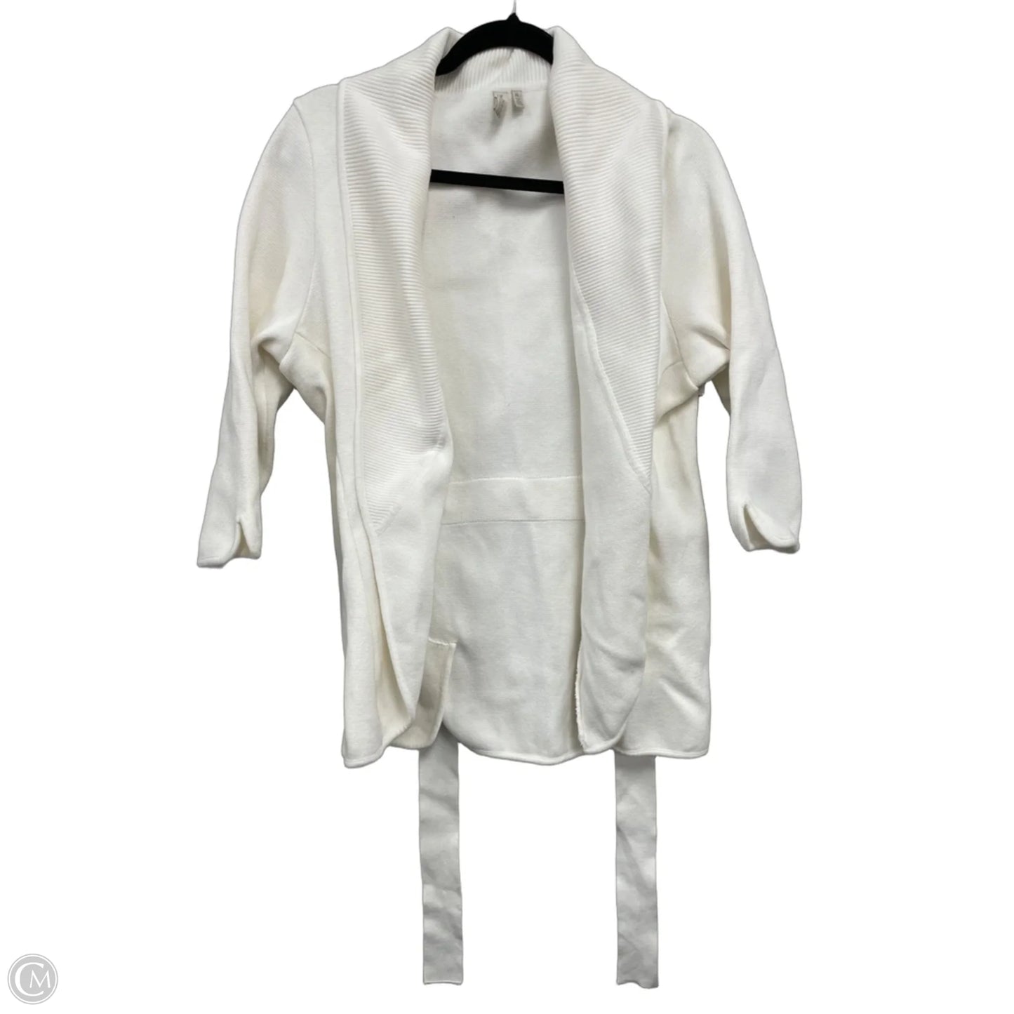 Cardigan By Madison In White, Size: Xl