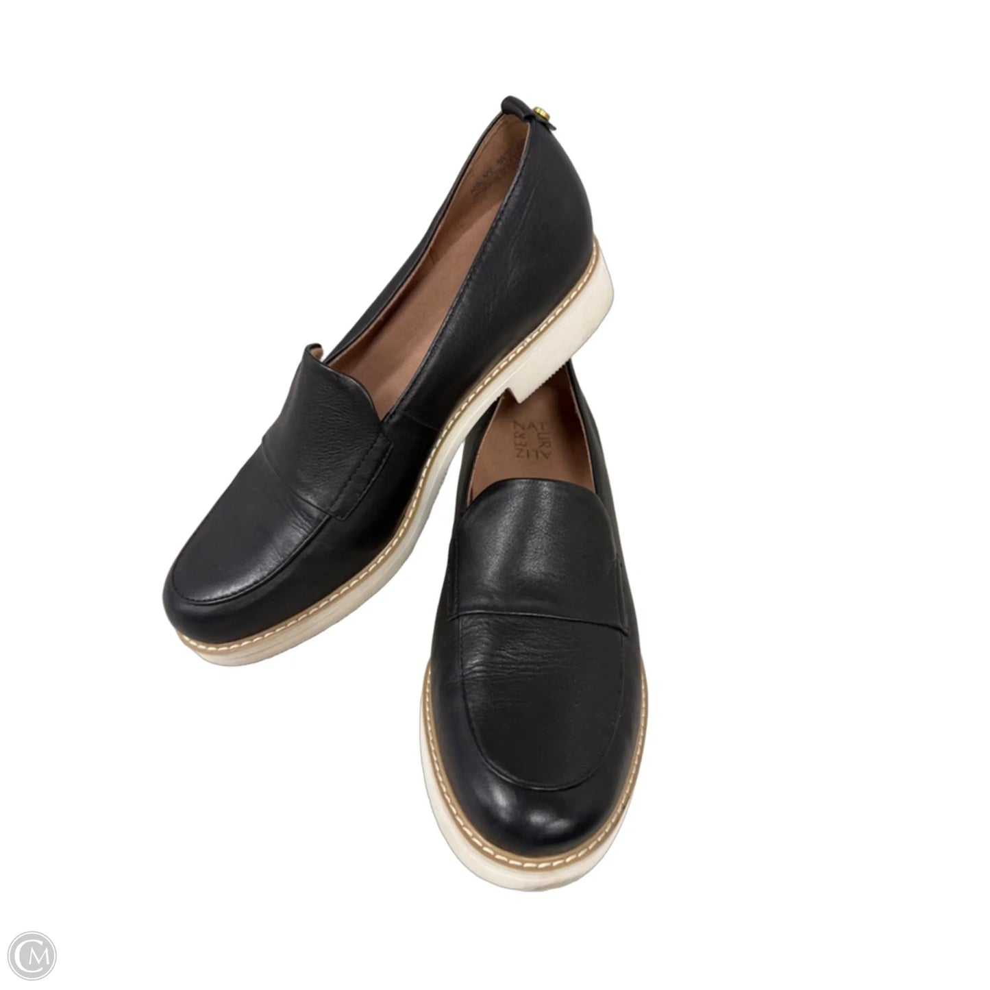 Shoes Flats By Clothes Mentor In Black, Size: 10.5