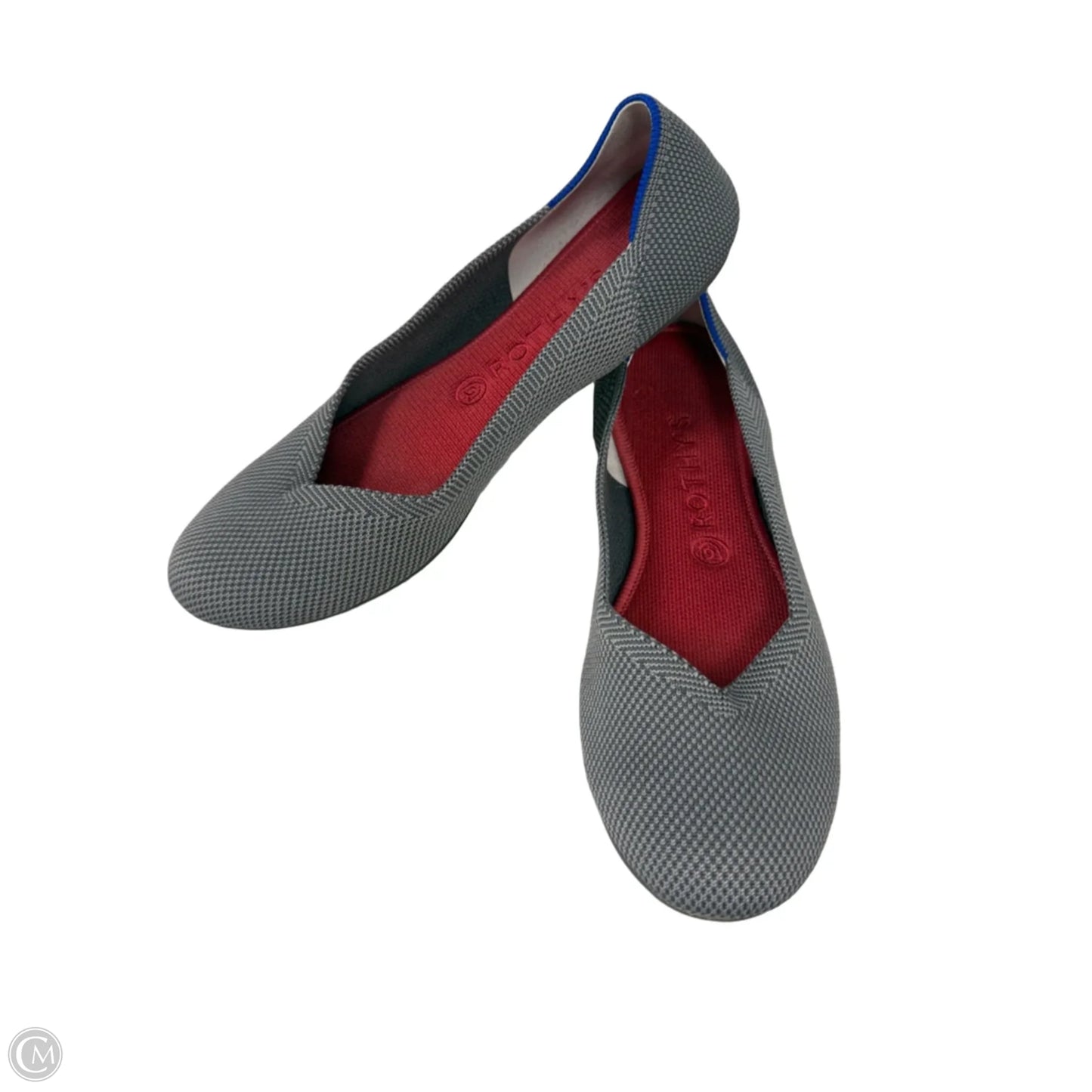 Shoes Flats By Rothys In Grey, Size: 10