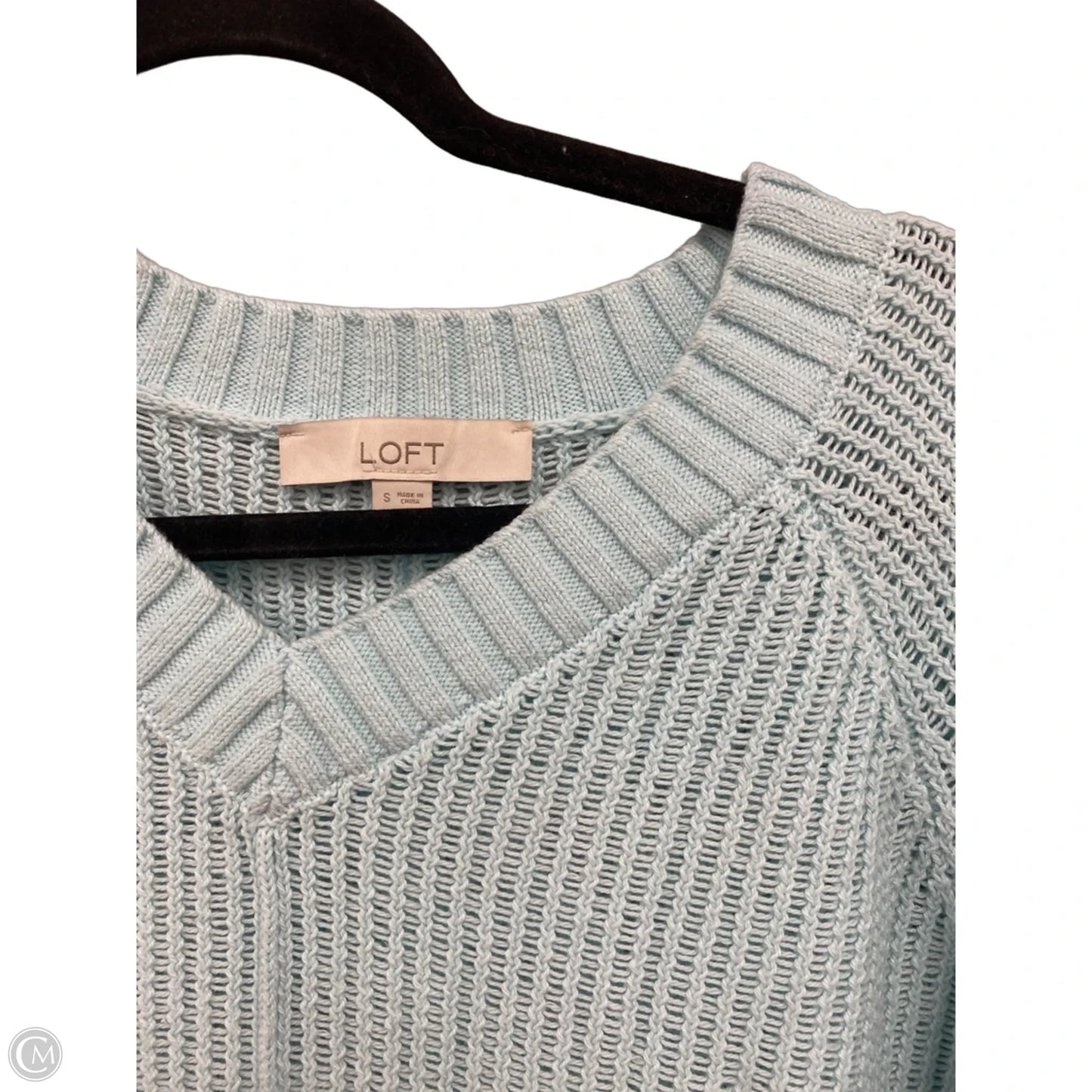 Sweater By Loft In Blue, Size: S