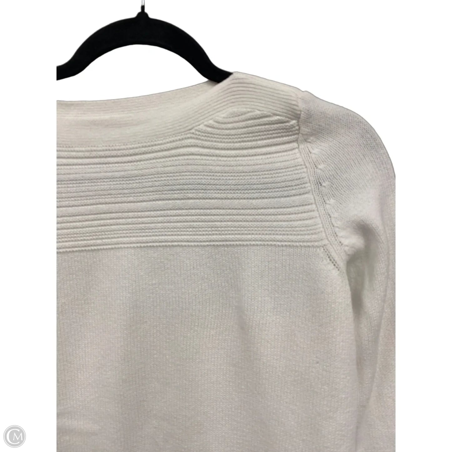 Sweater By Karen Scott In White, Size: S