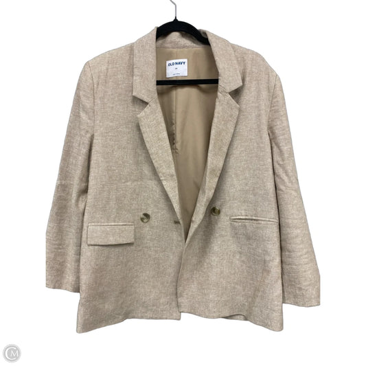 Blazer By Old Navy In Tan, Size: Xs