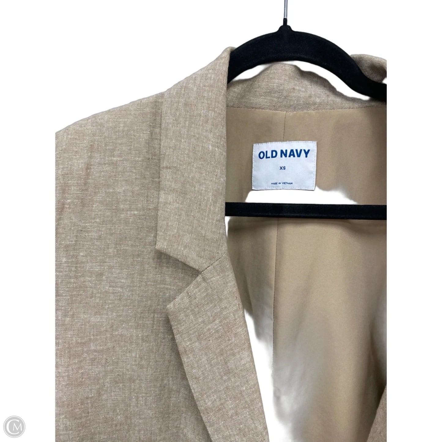 Blazer By Old Navy In Tan, Size: Xs