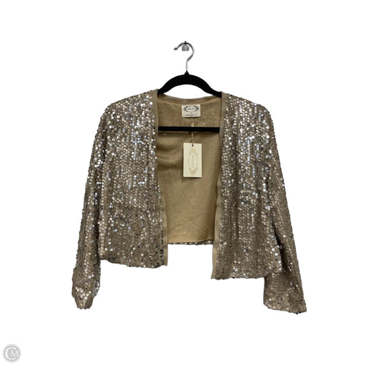 Cardigan By Clothes Mentor In Beige, Size: 12