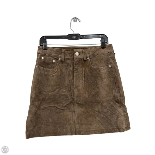 Skirt Mini & Short By Blanknyc In Brown, Size: 28