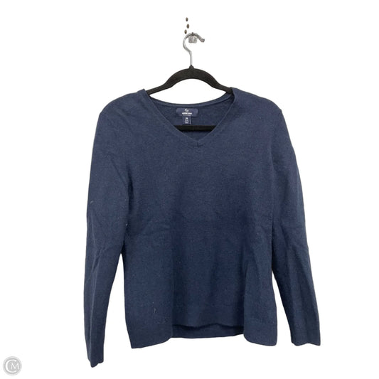 Sweater Cashmere By Lands End In Navy, Size: M