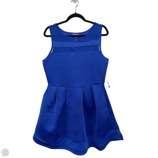 Dress Party Short By Clothes Mentor In Blue, Size: Xl