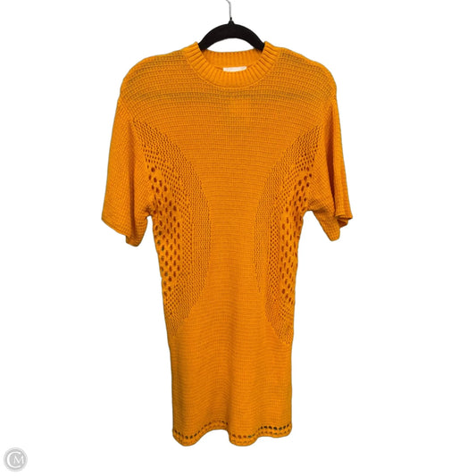 Dress Sweater By H&m In Orange, Size: Xs