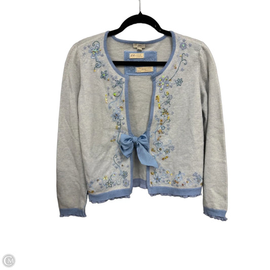 Sweater Cardigan By J. Jill In Blue, Size: S