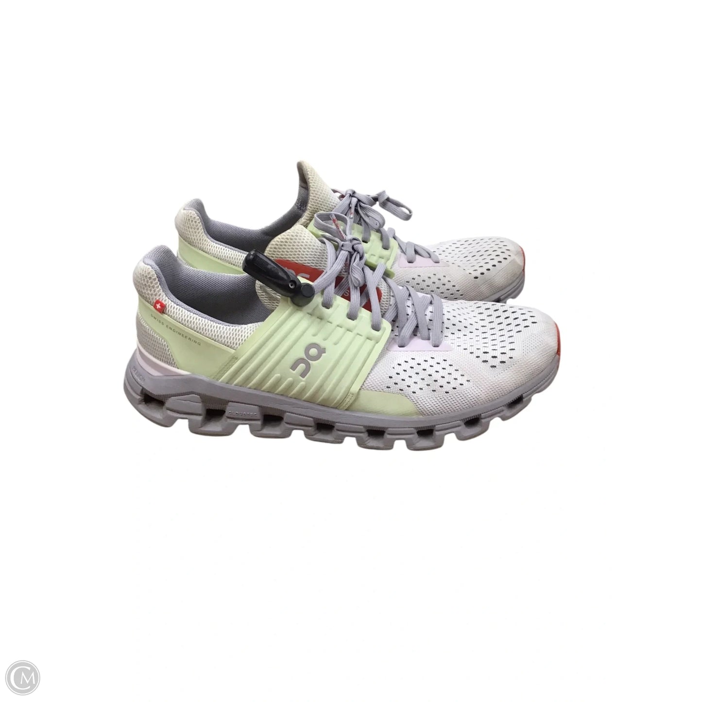 Shoes Athletic By On In Green & Grey, Size: 10