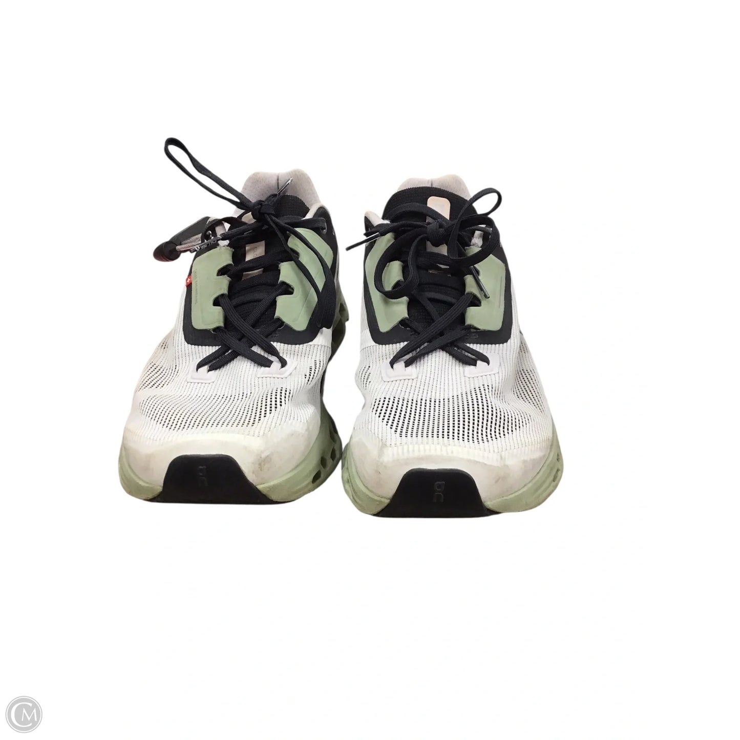 Shoes Athletic By On In Black & Green, Size: 10