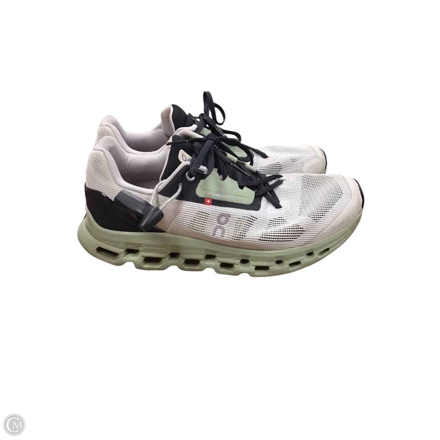 Shoes Athletic By On In Black & Green, Size: 10