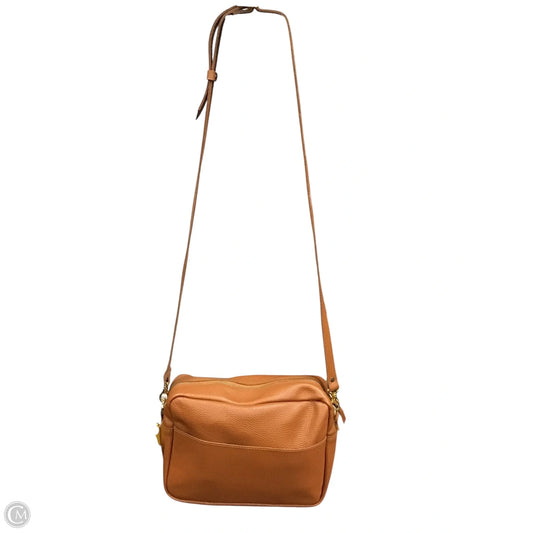 Crossbody Leather By Clothes Mentor, Size: Large