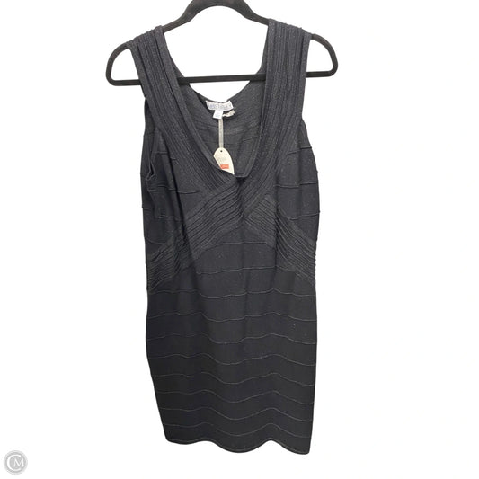 Dress Casual Midi By Boutique + In Black, Size: 1x