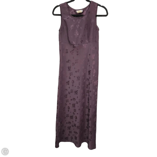 Dress Casual Maxi By Savannah In Maroon, Size: S