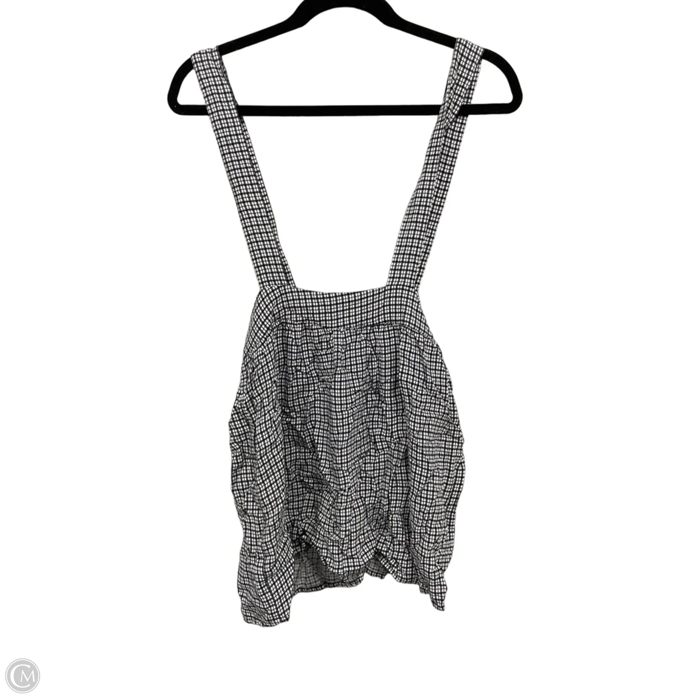 Top Sleeveless By Forever 21 In Black & White, Size: S
