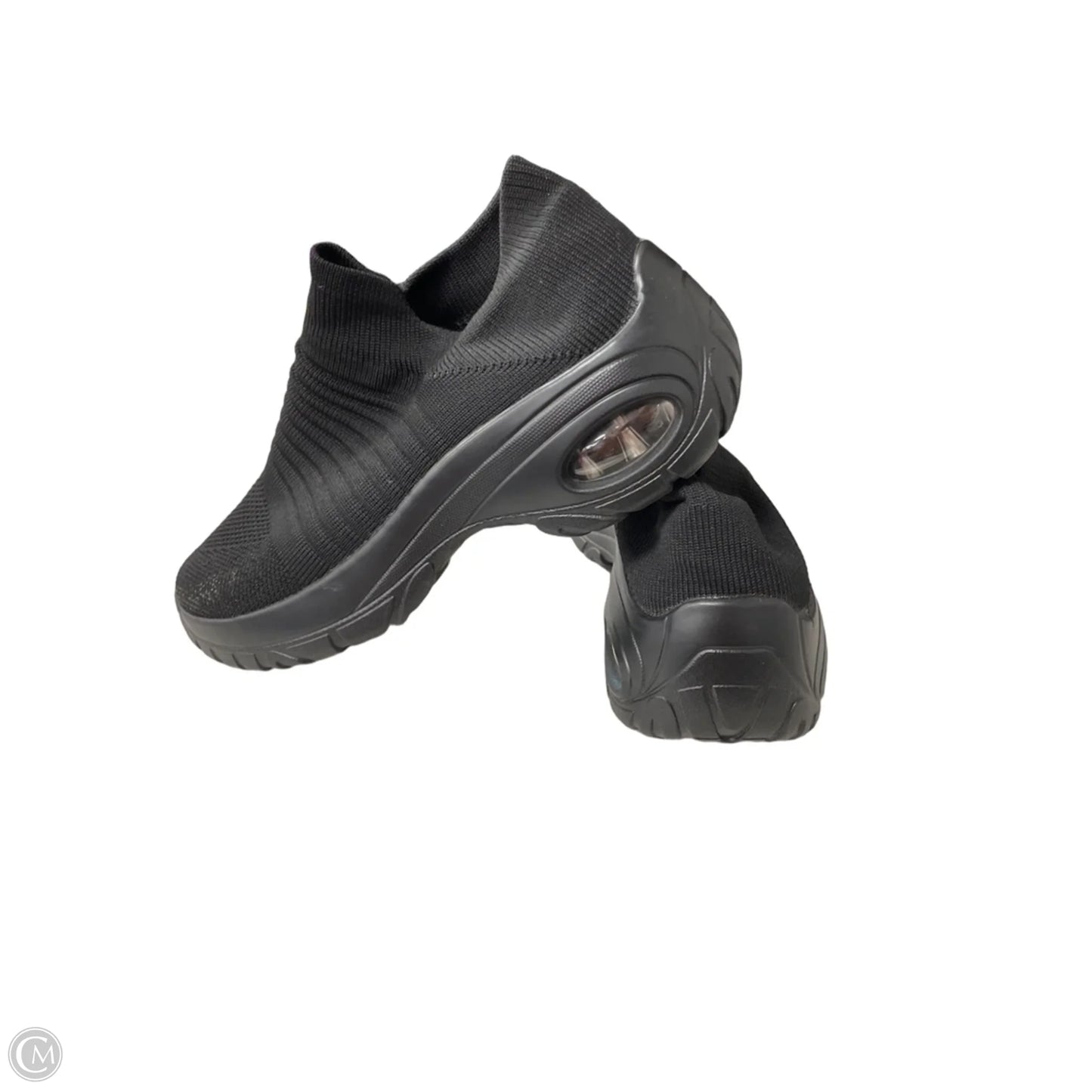 Shoes Athletic By Cushionaire In Black, Size: 7