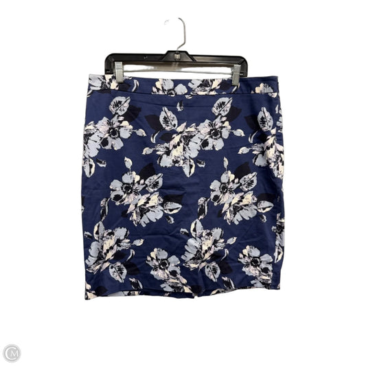 Skirt Mini & Short By Limited In Floral Print, Size: 16