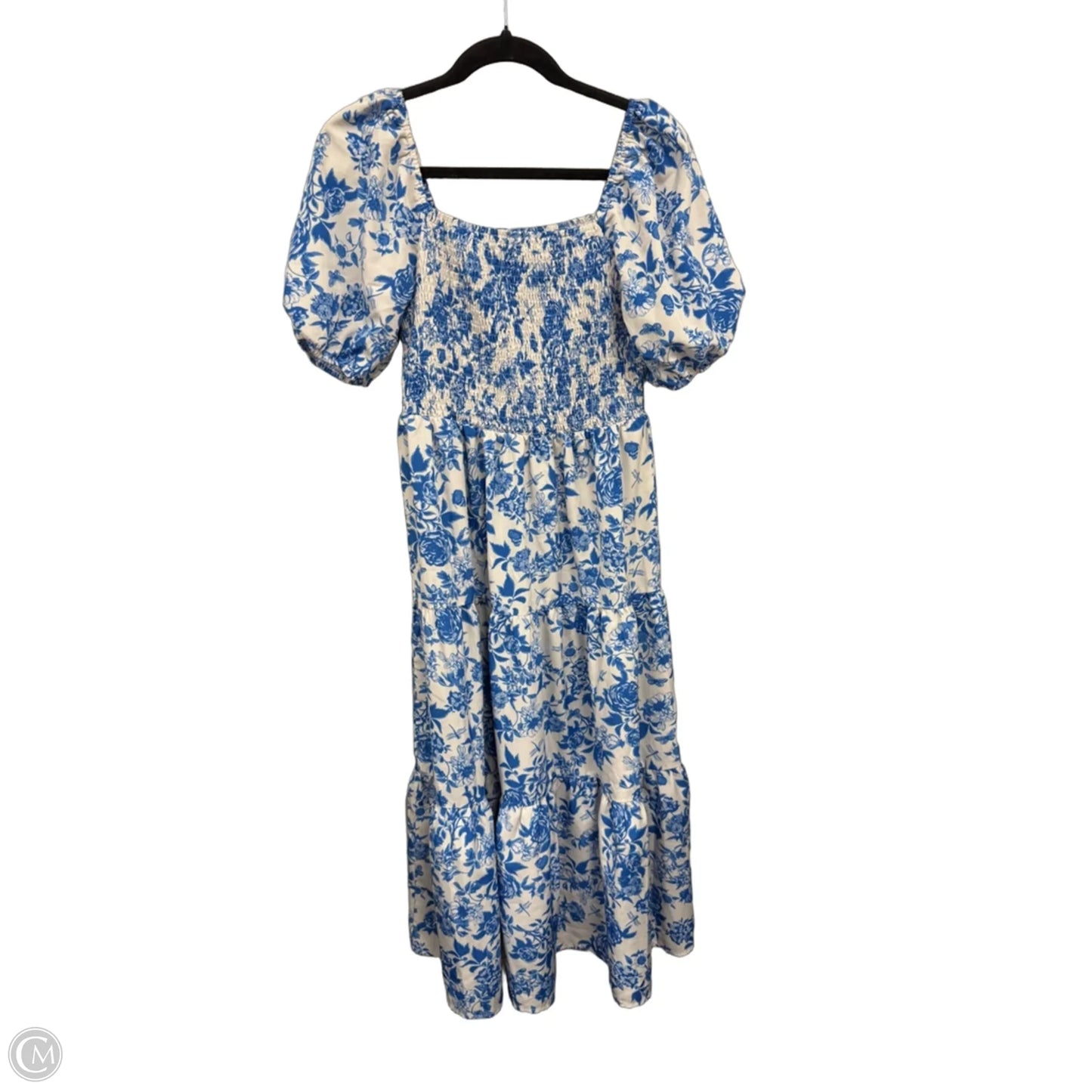 Dress Casual Midi By Shein In Floral Print, Size: L