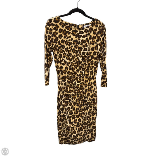 Dress Casual Short By Jennifer Lopez In Animal Print, Size: M
