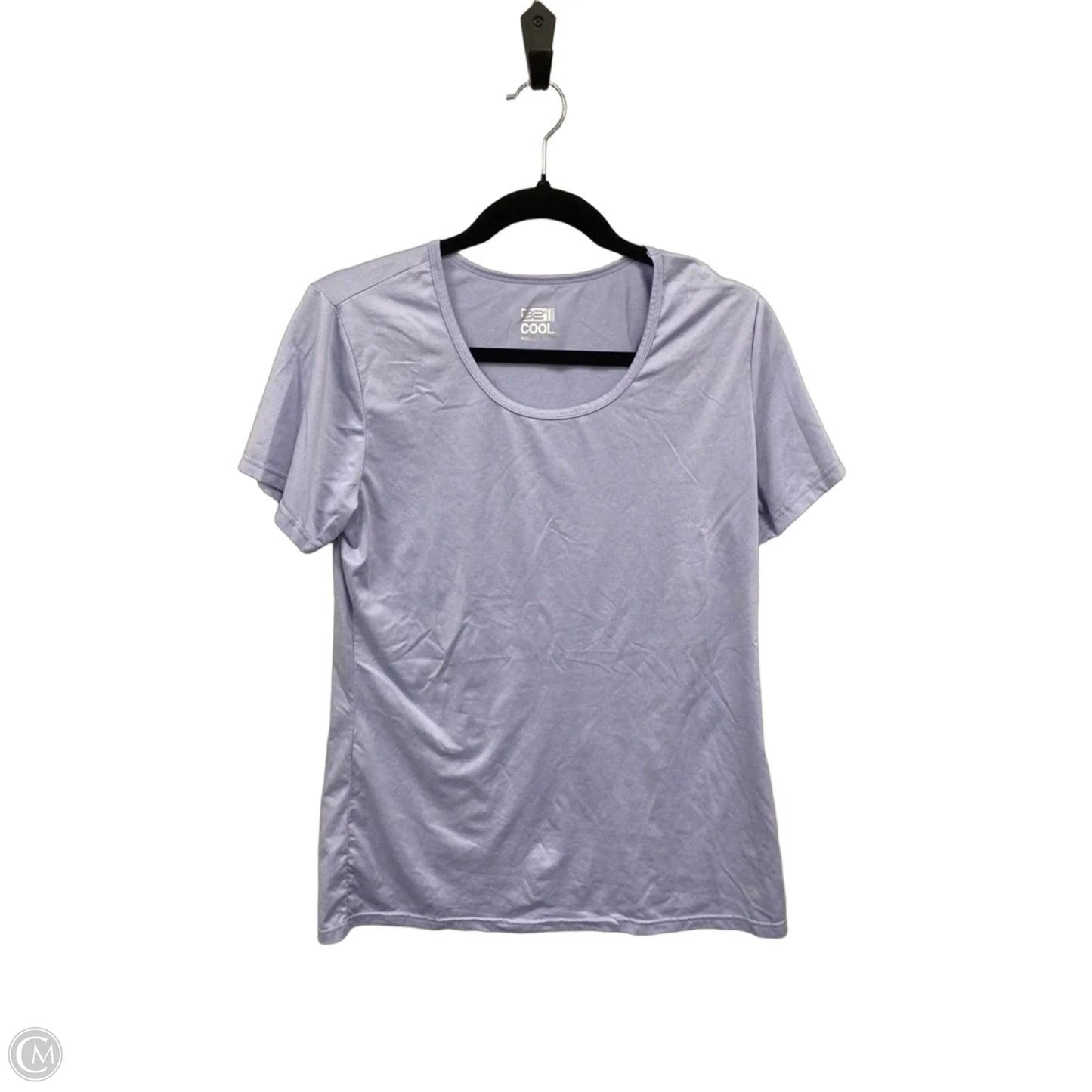 Athletic Top Short Sleeve By 32 Degrees In Purple, Size: L