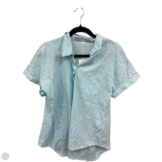 Top Short Sleeve By Clothes Mentor In Blue, Size: S