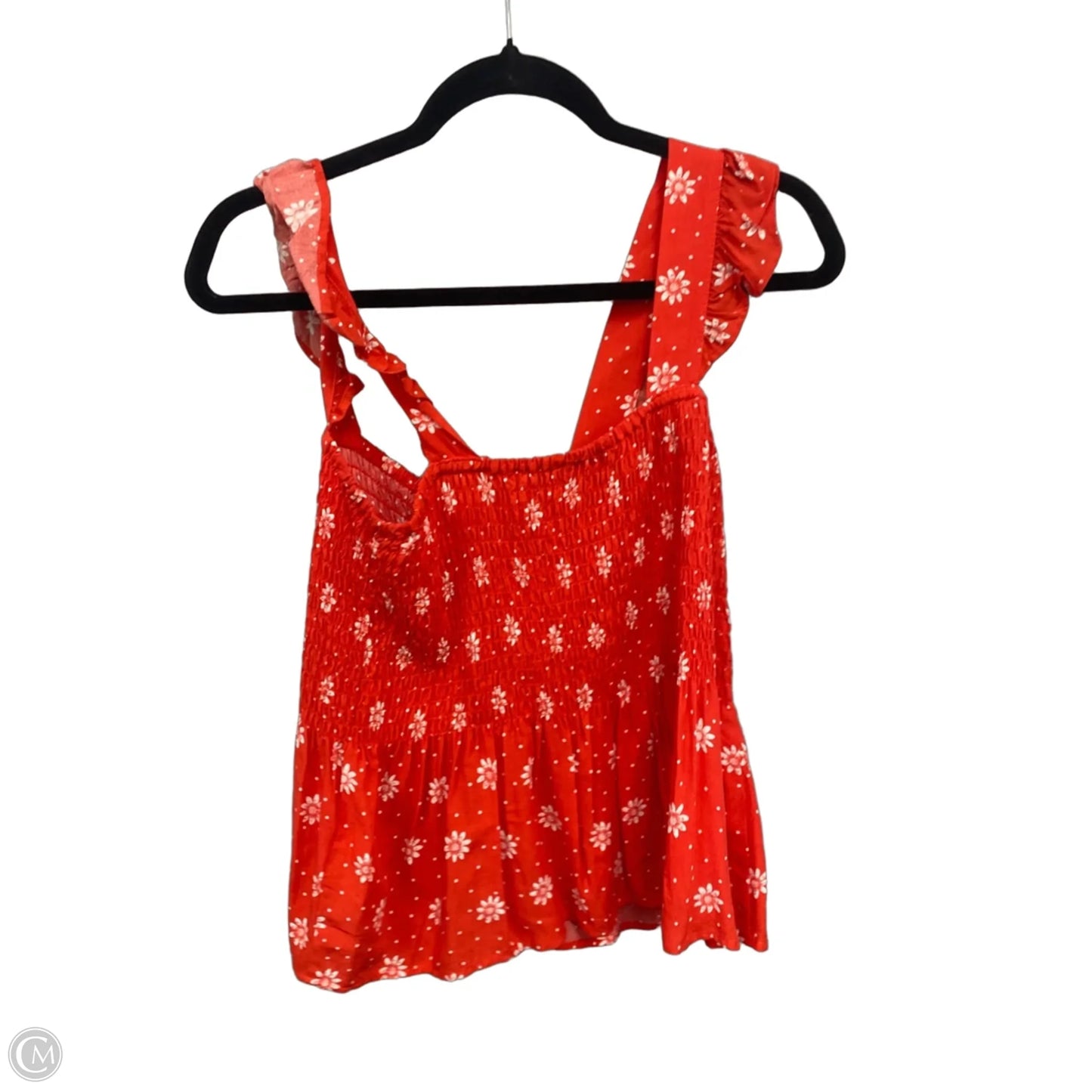 Top Sleeveless By Freshman In Red, Size: M