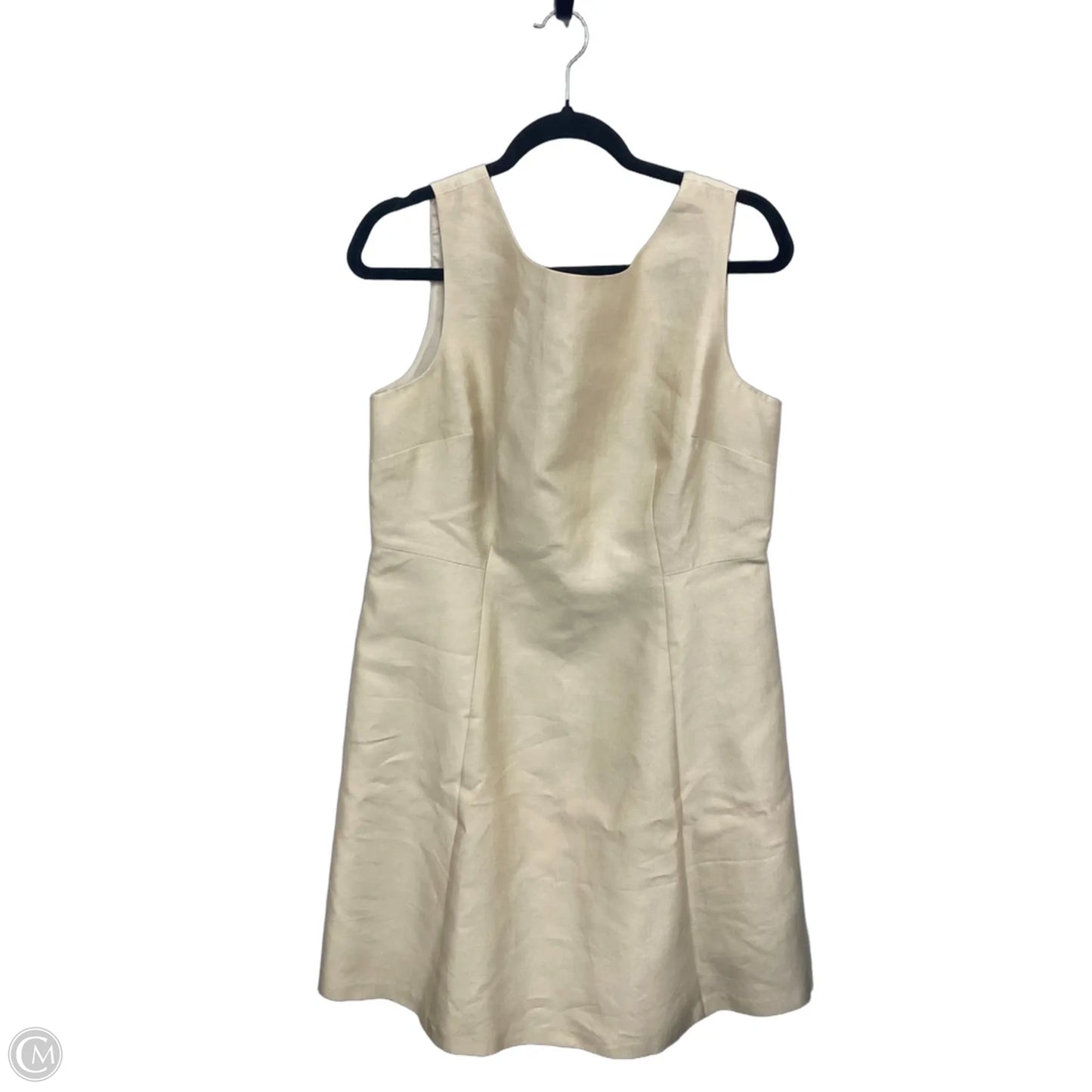 Dress Casual Midi By Talbots In Beige, Size: 14