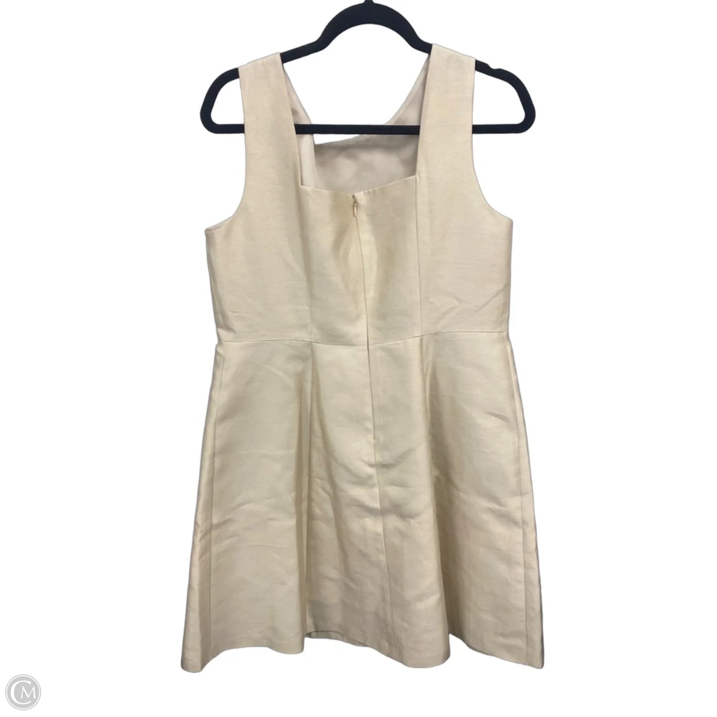 Dress Casual Midi By Talbots In Beige, Size: 14