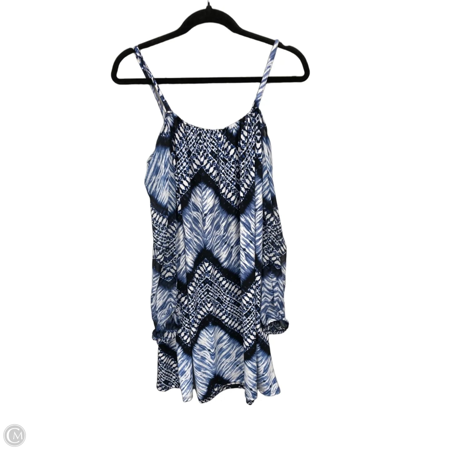 Dress Casual Short By Inc In Blue & White, Size: L