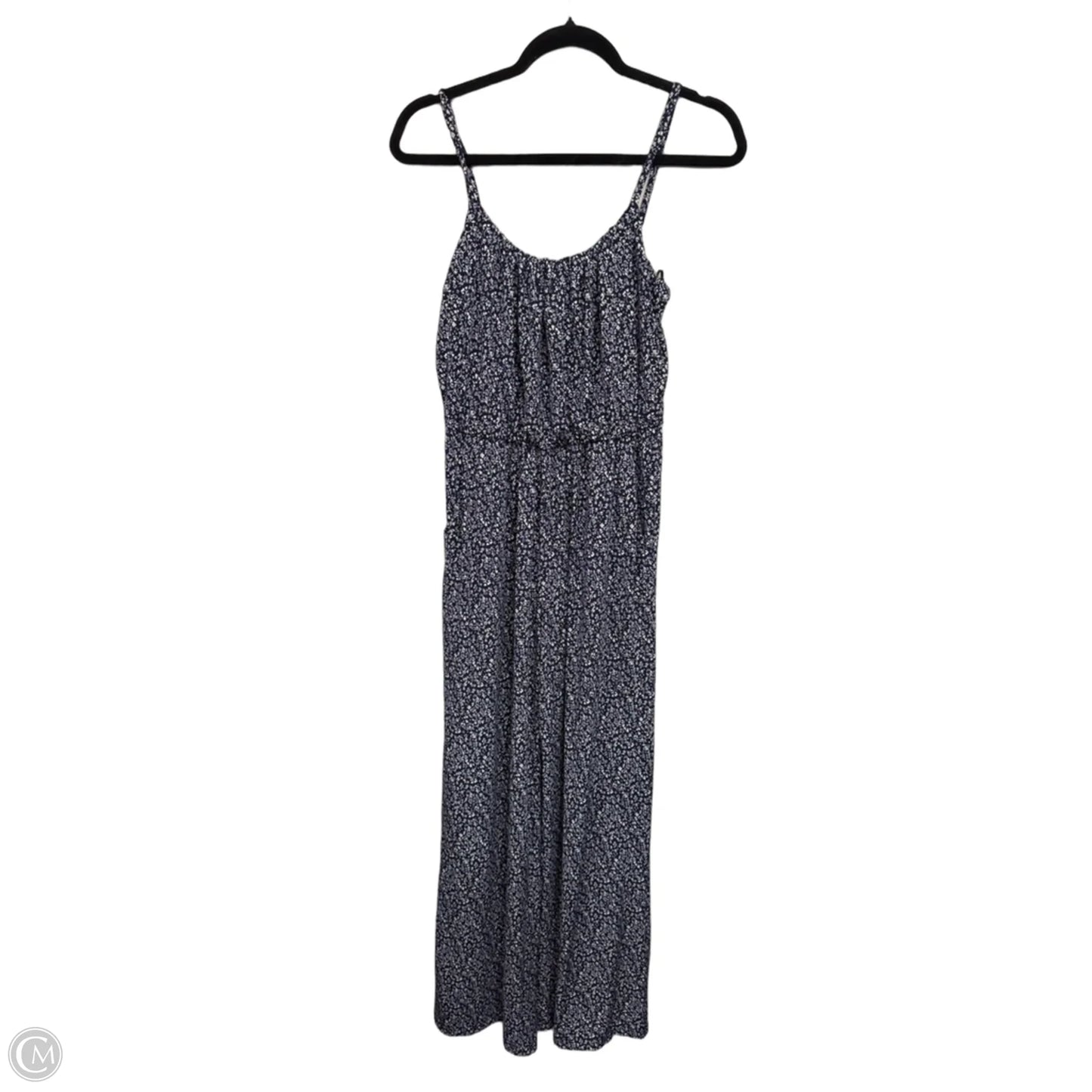 Jumpsuit By Clothes Mentor In Blue & White, Size: S